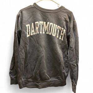 Women's Blue-Gray Dartmouth Crew Neck Sweater
